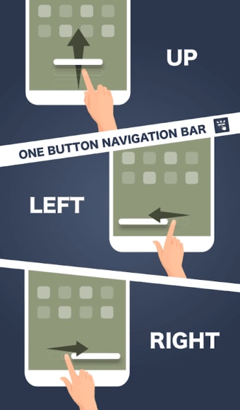 One Button Navigation Bar