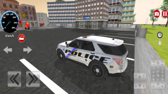 American Police Car Driving