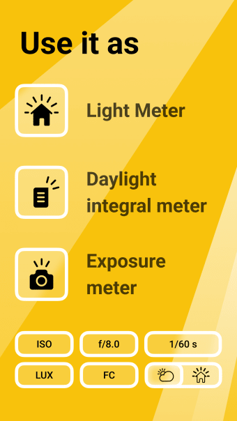 Lux Light Meter for Mobile