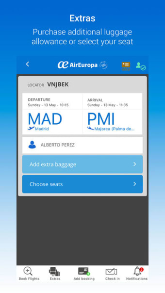 AirEuropa for mobile