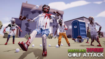 Silly Zombies Golf Shot- Waste