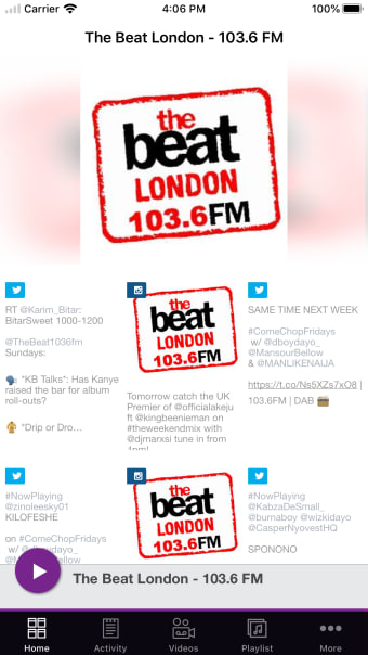 The Beat London - 103.6 FM