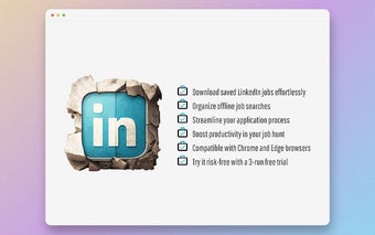 LinkedIn Saved Jobs Extractor