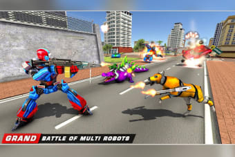 Scorpion Robot Transforming  Robot shooting games
