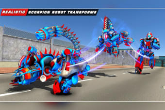 Scorpion Robot Transforming  Robot shooting games