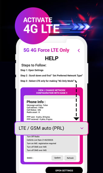 5G4G Force LTE Only