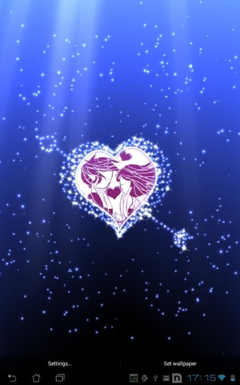 Hearts live wallpaper