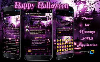 SMS Messenger Halloween Theme