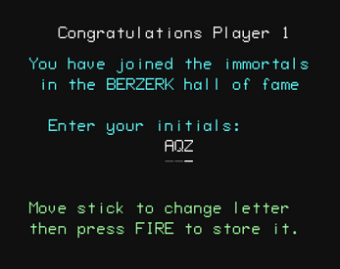 Berzerk (C64, PAL)