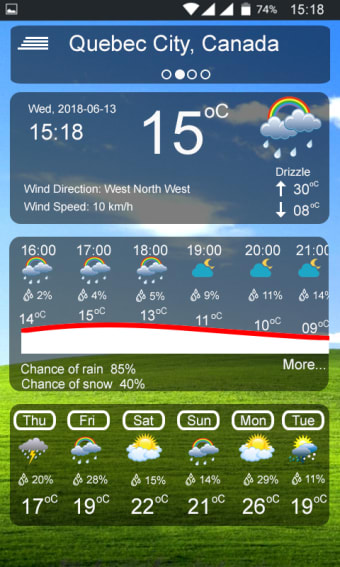 Weather App: Real time live weather forecast