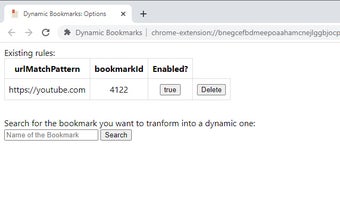 Dynamic Bookmarks