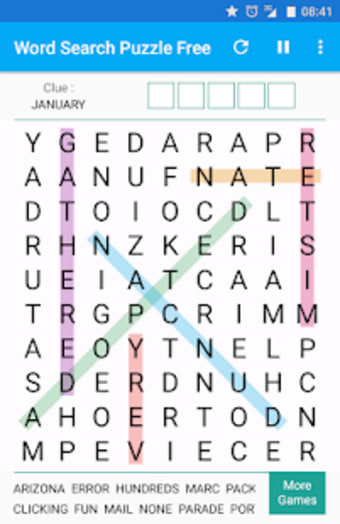 Word Search Free Game