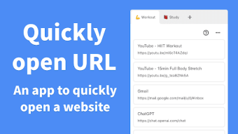 LinkList - Quickly open URL