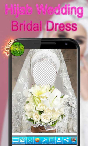 Hijab Wedding Bridal Dress