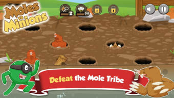 Moles vs Minions: Whack-a-mole