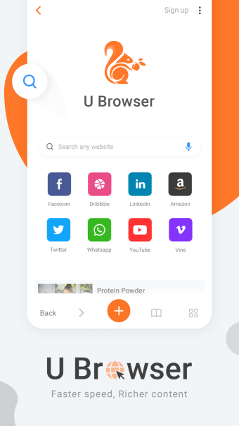 U browser - Fast and Secure