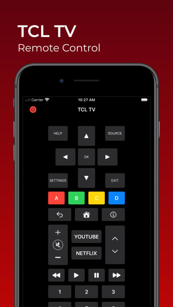 TCLKins  Remote for TCL TV