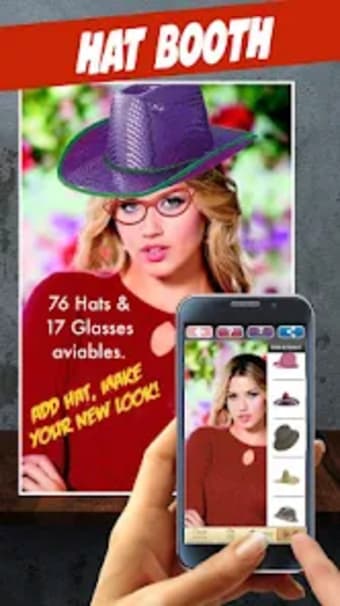 Hat Booth:Funny your photo