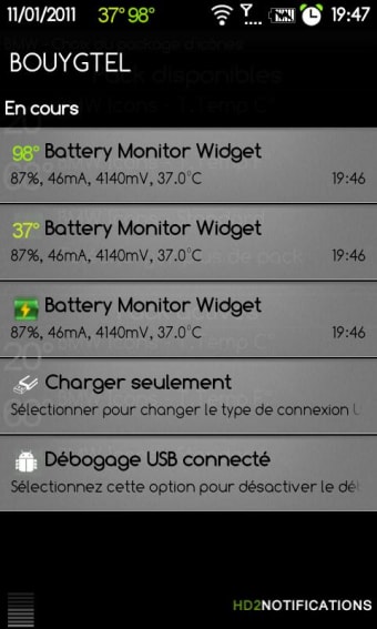 3C Legacy - Battery % (XDA A)