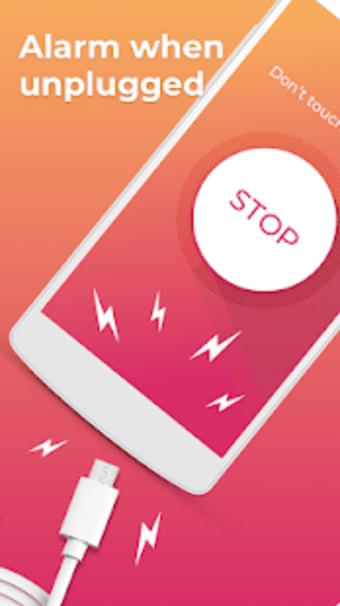 Dont touch my phone: Anti-Theft phone alarm app