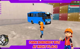 Boboiboy 3D Bus Truck Parking