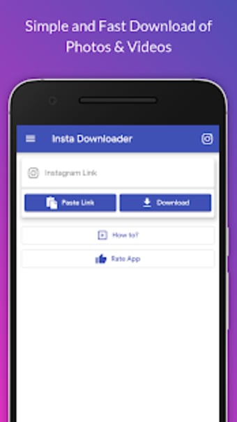 Insta Downloader - Save Photo Video for Instagram