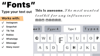 Good Fonts - Fonts for iPhones