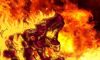 Fire Tyrannosaurus  Dino Robot