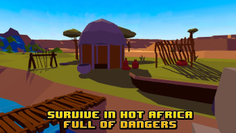 African Craft Survival Simulator 3D