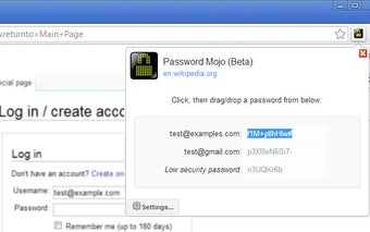 Password Mojo (Beta)