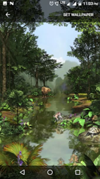 3D Nature Forest Live Wallpaper
