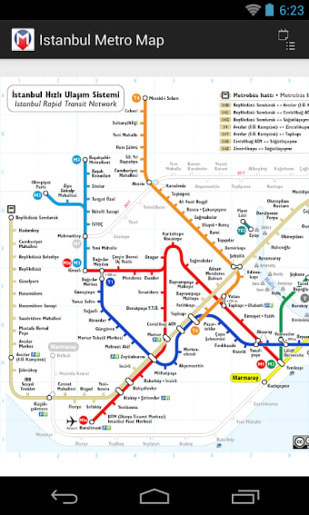 Istanbul Metro Map (free)