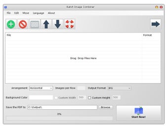 Batch Image Combiner