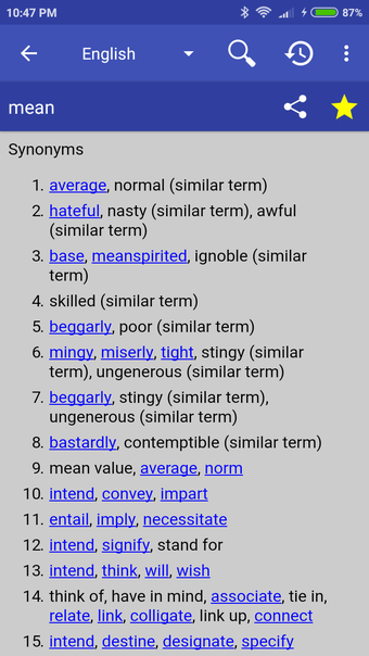 Online Thesaurus