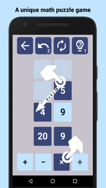 Number Drop: Maths Puzzle Game for Adults & Teens
