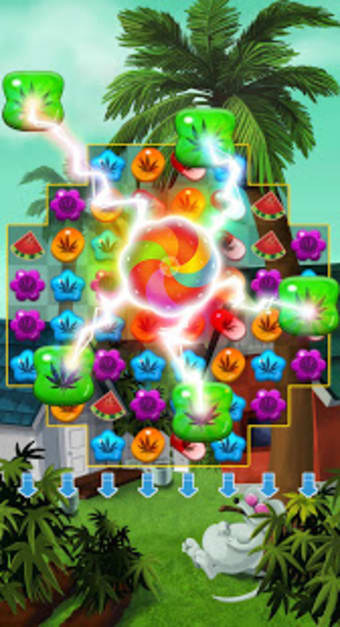 Crush Weed Match 3 Candy Jewel - cool puzzle games