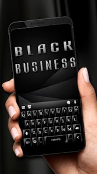 Black Business Keyboard Theme