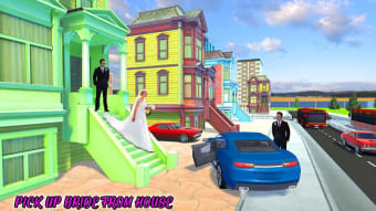 Wedding City Limo Car Driving Simulator Car Games