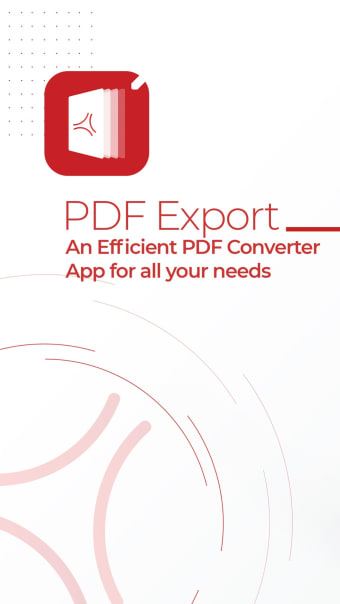 PDF Export - PDF Editor  Scan