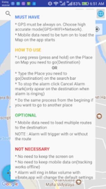 GPS Location Alarm Simple