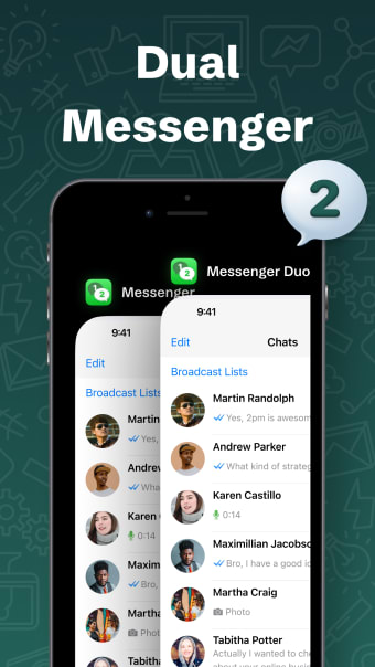Dual Messenger App - Web Duo