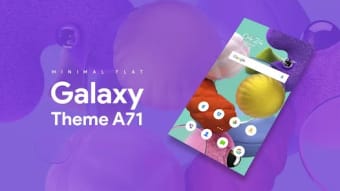 Theme For Galaxy A71  Iconpac