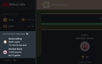 MelvorIdle - StatTracker