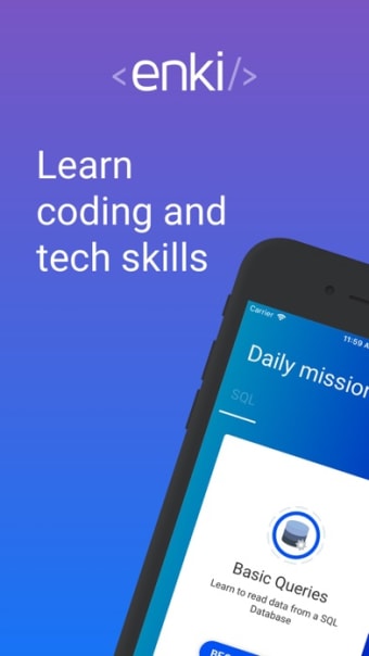 Enki: Learn Code  Data Skills