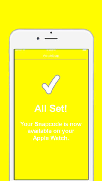 WatchSnap - Watch for Snapcode
