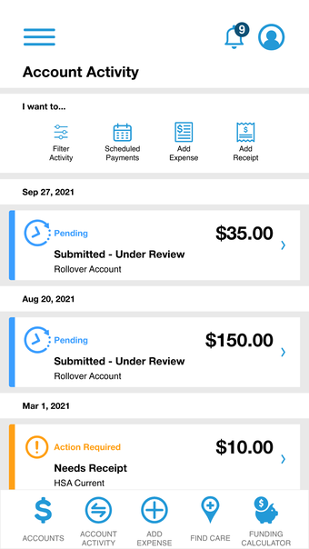 TaxSaver Plan HSA App