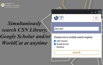 CSN Library Search Plugin