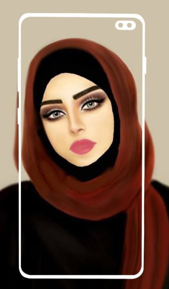 Hijab Muslima Wallpapers cartoon