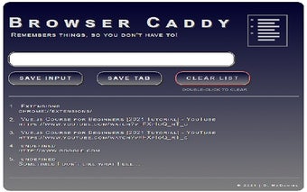 Browser Caddy