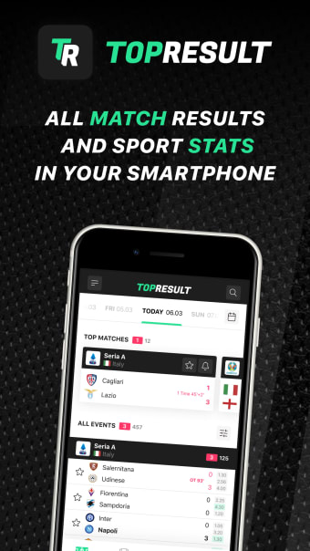 TopResult: Live Sport Scores